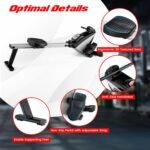 Goplus Folding Rowing Machine,Magnetic Rower with Adjustable Resistance and LCD Display, Exercise Cardio Fitness Equipment for Home Use - Image 7