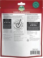 Oxbow Simple Rewards Small Pet Treats, Freeze Dried Fruit, Guinea Pig & Bunny Treats, Healthy Pet Fruit Snack for Rabbit & Guinea Pig, Freeze Dried Strawberries, 0.5 oz Bag - Image 3