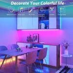 Led Lights for Bedroom 250ft (2 Rolls of 125ft) Color Changing RGB Led Strip Lights with 60 Keys Remote and App Control, Music Sync Led Lights for Room Kitchen Party Home Decor - Image 3