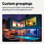 Amazon Basics Smart LED Light Strip, 16.4 Feet, RGB + Tunable White, Works with Alexa Only, 2.4 GHz Wi-Fi, No Hub Required - Image 7