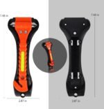 MorTime 6 Pack Car Safety Hammer Window Breaker, Car Emergency Escape Tool, Window Hammer Seat Belt Cutter - Image 4