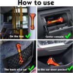 MorTime 6 Pack Car Safety Hammer Window Breaker, Car Emergency Escape Tool, Window Hammer Seat Belt Cutter - Image 5