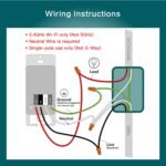 TREATLIFE Smart Switch 4 Pack, 2.4Ghz WiFi Light Switch Single-Pole, Neutral Wire Required, Works with Alexa, Google Home and SmartThings, Smart Home Remote Control, FCC Listed - Image 4
