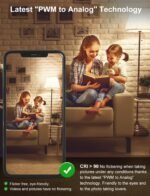 Smart Light Bulbs, 15W Color Changing Light Bulbs Compatible with Alexa Only, A19 Alexa Light Bulbs, Tunable 2700K-6000K E26 / E27 Bluetooth LED Lights for Bedroom, Living Room 4 Pack - Image 6