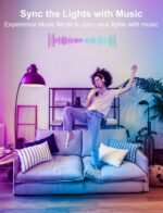 Smart Light Bulbs, 15W Color Changing Light Bulbs Compatible with Alexa Only, A19 Alexa Light Bulbs, Tunable 2700K-6000K E26 / E27 Bluetooth LED Lights for Bedroom, Living Room 4 Pack - Image 8