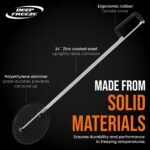 Deep Freeze One-Shot Ice Skimmer-Pro Edition - Ice Fishing Skimmer - Ice Fishing Hole Scoop - Ice Fishing Gear & Accessories - Fishing Tool - Fishing Gear - Image 4