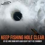 Deep Freeze One-Shot Ice Skimmer-Pro Edition - Ice Fishing Skimmer - Ice Fishing Hole Scoop - Ice Fishing Gear & Accessories - Fishing Tool - Fishing Gear - Image 8