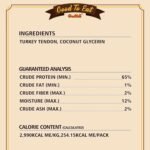 Gootoe Turkey Tendons for Dogs – All-Natural, Hypoallergenic Dog Treats, Rawhide Alternative, Long Lasting Puppy Chews, Healthy Dog Treats for Small Breeds, Strips, 3 oz Pack - Image 6