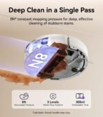 NARWAL Freo S Robot Vacuum and Mop Combo, 8000Pa Suction, 180 Days Hands Free, Self-Emptying Base, LDS Navigation, Obstacle Avoidance, Robot Vacuum Cleaner for Pet Hair & Hard Floors - Image 6