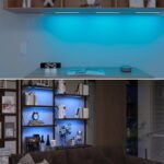 Smart Under Cabinet Lighting White & Multicolor LED Strip Lights Dimmable Works with Alexa,Google Home,Smart APP Remote Control RGB Kitchen Lamp Plug in for Under Counter Light Fixtures,6pcs - Image 5