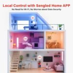 Sengled Dual Mode Smart Light Bulbs with Remote & App Control, Color Changing Bulbs, RGBW LED Light Bulbs 2700K-6500K Dimmable, 60W, Local Group Control (4P No Remote, No Support Alexa & Google) - Image 6