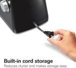 Hamilton Beach Electric Stand Mixer, 4 Quarts, Dough Hook, Flat Beater Attachments, 7 Speeds, Whisk, Stack & Scrape Bowl Scraper, Black - Image 7