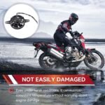 Motorcycle Radiator Cooling Fan, Motorcycle Oil Cooler Water Cooler Electric Cooling Fan for Honda Yamaha Kawasaki Suzuki ATV Motorcycle Dirt Bike Motocross 150-250cc, 4 inch - Image 4