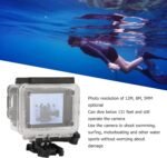 Sports Camera, 2.0 Inch Action Camera, 4K 1080P Underwater Outdoor Sports Camera with 140 Degrees Wide Angle Lens Accessories Mount Kit Video Camera for Vlog - Image 4