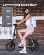 Jasion JS3/PRO Electric Scooter with Seat, 650/850W Peak Motor, 20/25Miles Ranges Scooters for Adults, 20/25MPH Max Speed, Foldable E-Scooter for Pets & Cargo, Dual Disc Brakes - Image 4