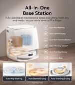 NARWAL Freo Pro Robot Vacuum and Mop Combo, Tangle Free Robot Mop, 8500Pa Powerful Suction, Self-Emptying, Auto Mop Washing, Auto Drying, Obstacle Avoidance, Ideal for Pet Hair and Hard Floor - Image 6