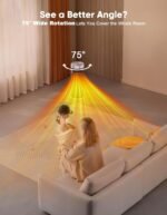 Smart Space Heater, 1500W PTC Heater with Wifi/App/Alexa/Google Voice Control for Indoor Use, Heats & Cools 2 in 1 Eco Heater for Home Office Bedroom Living Room Bathroom Nursery Apartment - Image 7