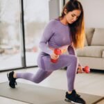 HolaHatha Neoprene Dumbbell Weights Set with Rack, Home Gym Equipment, 20 Lbs, Multicolor - Portable Weighted Exercise Dumbbells for Fitness, Training, and Lifting Workouts - Image 6