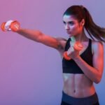 HolaHatha Neoprene Dumbbell Weights Set with Rack, Home Gym Equipment, 20 Lbs, Multicolor - Portable Weighted Exercise Dumbbells for Fitness, Training, and Lifting Workouts - Image 7