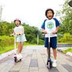 Caroma Electric Scooter for Kids Ages 6-14, 250W/180W/150W Motor & 15 Mph, 85 Mins Ride Time, Adjustable Height & Speed, LED Display, Kids Electric Scooter, Best Gifts for Boys & Girls - Image 5