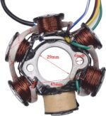 6-Coil 5 Wires Pole Magneto Flywheel Stator For 50cc 90cc 110cc 125cc PIT Quad Dirt Bike ATV Buggy - Image 5
