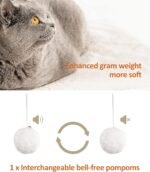 FourFurPets 26.7in Large Cat Tree Tower Condo, Cat Scratch Posts for Indoor Cats, Big Plate, Three 23.6in Full Sisal Scratching Posts, Rustic Brown - Image 6