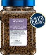 Blue Buffalo Wilderness Crunchy Cat Treats, Grain-Free Treats for Cats Made with Natural Ingredients, Great for Training, Tasty Chicken Flavor, 12-oz. Tub - Image 3