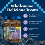 Blue Buffalo Wilderness Crunchy Cat Treats, Grain-Free Treats for Cats Made with Natural Ingredients, Great for Training, Tasty Chicken Flavor, 12-oz. Tub - Image 8