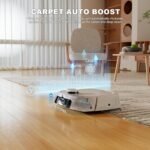 TECBOT Robot Vacuum and Mop (M1 Pro) - LiDAR Robotic Vacuums Cleaner for Home with Pet Hair, Carpet, Hardwood Floors, Auto Smart Mopping, Self Cleaning, Avoids Obstacles, Voice Control, White - Image 4