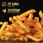 2.1Qt Small Air Fryer - Compact Digital Mini Airfryer with 7-in-1 Presets, 98% Less Oil, Adjustable Temperature & Timer, Shake Reminder, Nonstick, BPA-Free, Dishwasher Safe, Fast & Crispy Cooking - Image 4