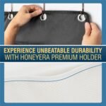 Honeyera The Original Stuffed Animal Storage (Patented) - Over Door Organizer for Stuffies, Baby Ideas Holder, Toy Plush Hammock Hanging Net Big Girls Toddler Large Bag Animals Stuffy Behind - Image 6