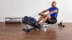 Stamina ATS Air Rower, Grey - Smart Workout App, No Subscription Required - Foldable Rowing Machine for Home Use - Image 3