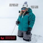 Striker Unisex Antifrz Durable Lightweight Winter Hat with Detachable Pom - Warm Outdoor Knitted Beanie for Men & Women - Image 4