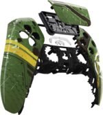 eXtremeRate Army Mecha Touchpad Front Top Shell Compatible with ps5 Controller BDM-010 020 030 040 050, DIY Replacement Shell Custom Touch Pad Cover Compatible with ps5 Controller - Image 4