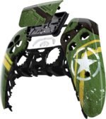 eXtremeRate Army Mecha Touchpad Front Top Shell Compatible with ps5 Controller BDM-010 020 030 040 050, DIY Replacement Shell Custom Touch Pad Cover Compatible with ps5 Controller - Image 5
