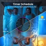 TJOY 130ft Bluetooth LED Strip Lights, RGB Color Changing, Music Sync, App Control, Indoor Usage, 5050 SMD, 2 Rolls, for Bedroom Kitchen TV Party (APP+Remote +Mic) - Image 6