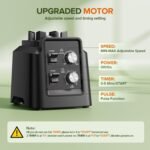 Blender, Blender for Smoothies with 68Oz. Pitcher, 27Oz. Grinder and 20Oz. To-go Cup, 28000 RPM Countertop Blenders for Kitchen, Ice Crushing, Frozen Fruits - Timing Setting, Speed Adjustable - Image 8