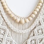 Achart Macrame Wall Hanging Large- Boho Wall Decor- large wall art- Wall Decor Living Room- Macrame Tapestry Boho Decor for Bedroom (Wooden Bead) - Image 3