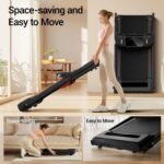 CURSOR FITNESS Home Folding Treadmill with Pulse Sensor, 2.5 HP Quiet Brushless, 7.5 MPH, 265 LBS Capacity - Image 5