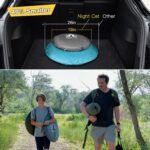 Night Cat Pop-up Mosquito Tent: 1 Person Camping Tent with Bug Screen Net Adults Fits with Camping Cot (Excluded) - Image 5