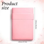 Self Tan Sleep Sack Travel Body Self Tanners Breathable Adult Sleep Sack Lightweight Adult Sheet Protector Reusable Sleeping Bag for Bed Travel Camping Hotel Business Trip (Pink) - Image 3