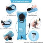 NOOLA Hydration Backpack with 3L TPU Water Bladder, Tactical Molle Water Backpack for Men Women, Hydration Pack for Hiking, Biking, Running and Climbing - Image 3