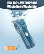 oneisall Pet Clipper for Cat Matted Hair, Pet Shaver for Cats Quiet Pet Clippers Waterproof Cordless Cat Clippers for Matted Hair Long Hair with Storage Bag (Green) - Image 4