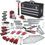 438-Piece Mechanics Tool Set with 3-Drawer Heavy Duty Metal Box Repair Tool Kit - Image 2