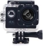 4K Action Camera with WiFi, HD Waterproof Sports Camera, Underwater Diving Camcorder with Remote Control, Wide Angle Lens, for Outdoor Adventure and Extreme Sports (Black) - Image 2