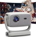[Auto Focus/4K Support]A8 Projector with 5G WiFi and Bluetooth , 600 ANSI Native 1080P Outdoor Movie Projector, Auto 6D Keystone , Home Theater Projector compatible with Phone/TV Stick/PC - Image 2