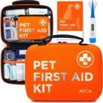 Cat & Dog First Aid Kit for Car - Pet Emergency Kit for Home Office Travel – Dog Camping Essentials with Digital Thermometer, Muzzle & Mini First Aid Pouch - Image 2