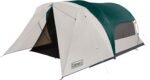 Coleman Cabin Camping Tent with Screened Porch 4/6 Person Weatherproof Tent with Enclosed Screened Porch Option Includes Rainfly Carry Bag Extra Storage and 10 Minute Setup - Image 2