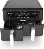 Cuisinart Dual Basket Air Fryer, Two Baskets Totals 11 QT, 4 Function Air Fryer to Air Fry, Roast, Bake & Keep Warm, Features Sync Finish & Settings, Toss Reminder, Automatic Warm Mode & Auto-Pause - Image 2