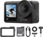 DJI Osmo Action 4 Essential Combo, 4K/120fps Waterproof Action Camera with a 1/1.3-Inch Sensor, Stunning Low-Light Imaging,10-bit & D-Log M Color Performance, Long-Lasting 160 Mins, Outdoor Camera - Image 2